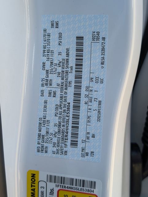 New 2025 Ford Ranger XLT w/ Equipment Group 301A High image 67