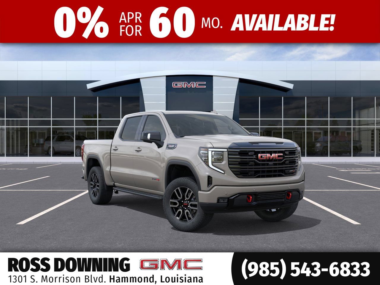 New 2026 GMC Sierra 1500 AT4 w/ AT4 Premium Package AWD/4WD image 1