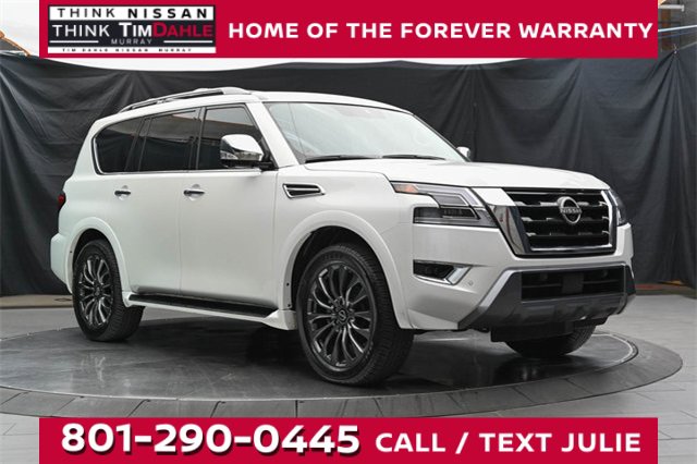 Used 2024 Nissan Armada Platinum w/ Captain's Chairs Package