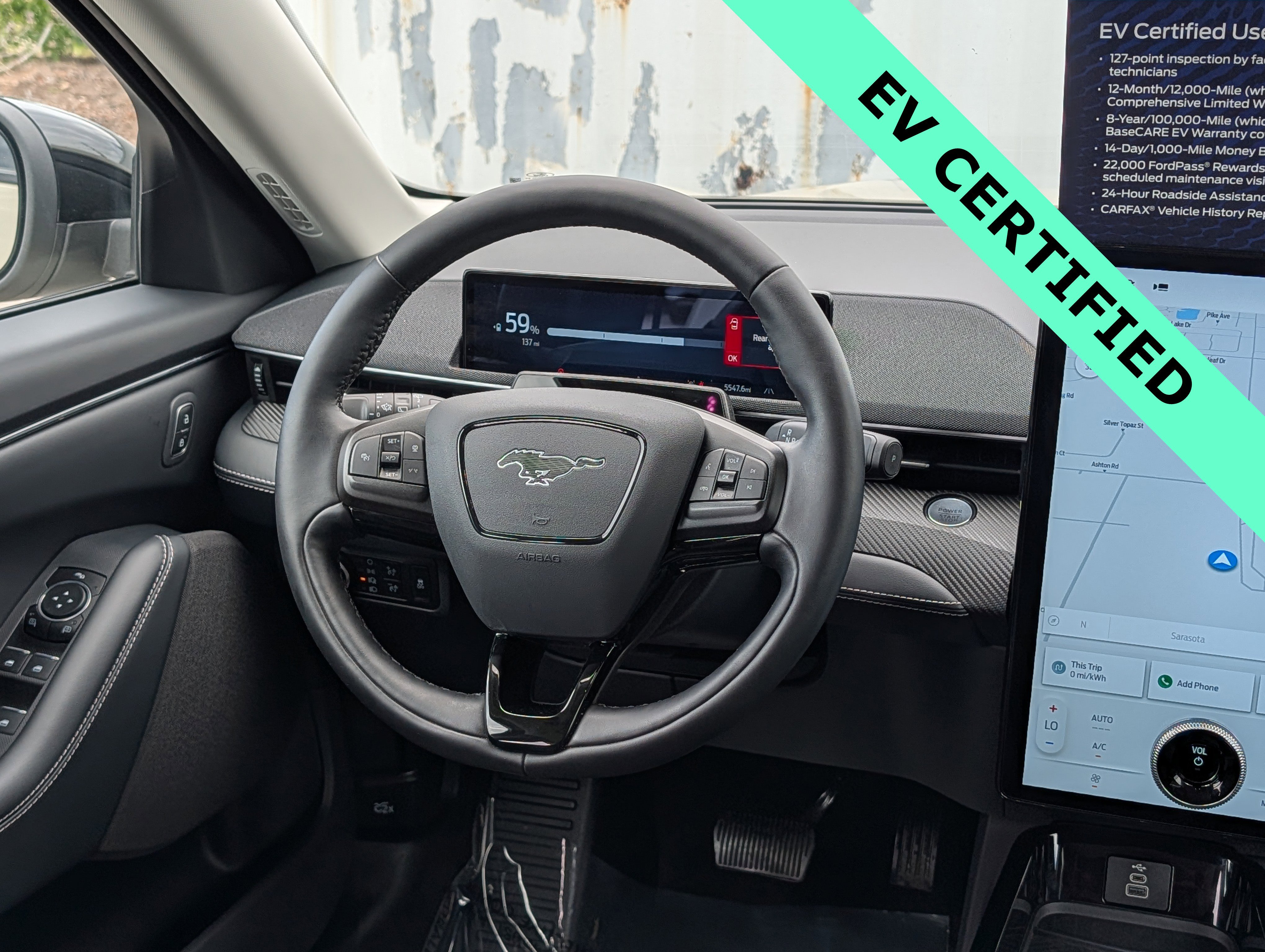 Certified 2025 Ford Mustang Mach-E Select RWD image 16