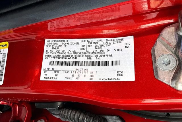 Used 2019 Ford Ranger XLT w/ Equipment Group 302A Luxury AWD/4WD image 19