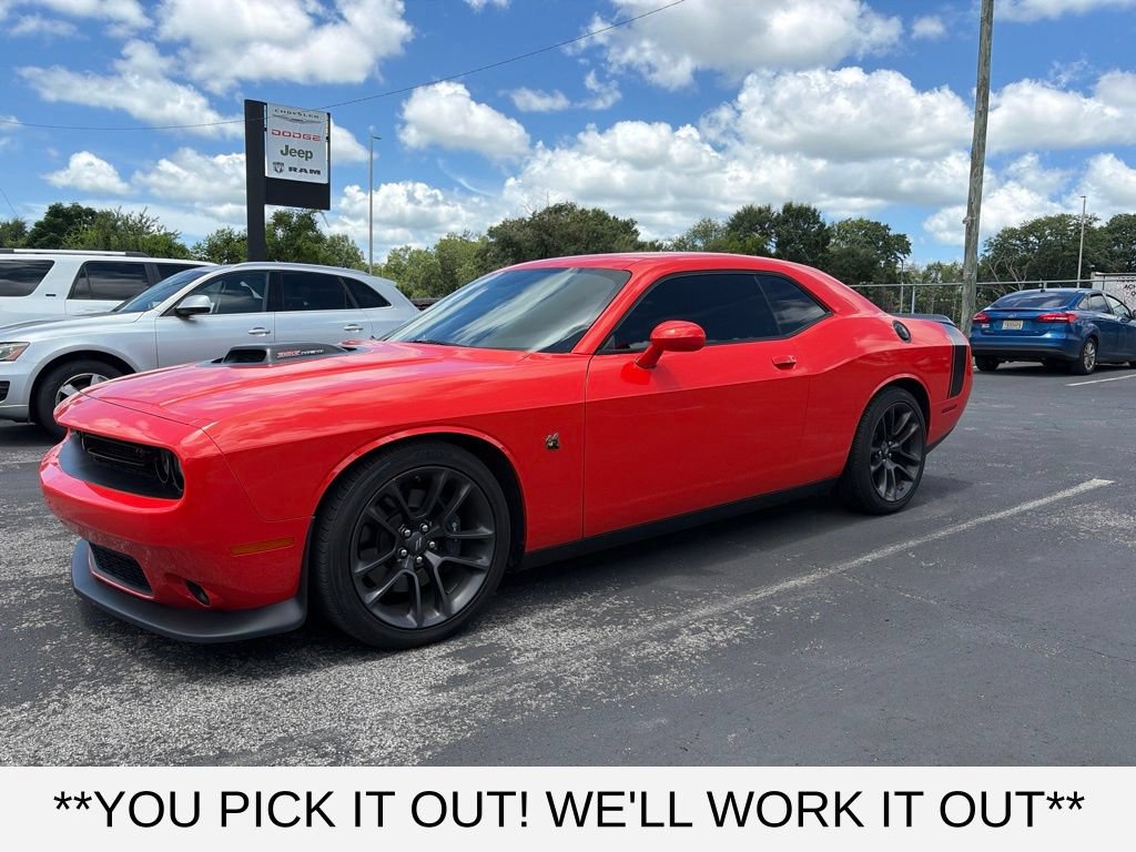 Used 2021 Dodge Challenger R/T Scat Pack w/ Shaker Package RWD image 3