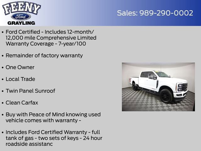 Used 2024 Ford F350 Lariat w/ Lariat Ultimate Package AWD/4WD image 4