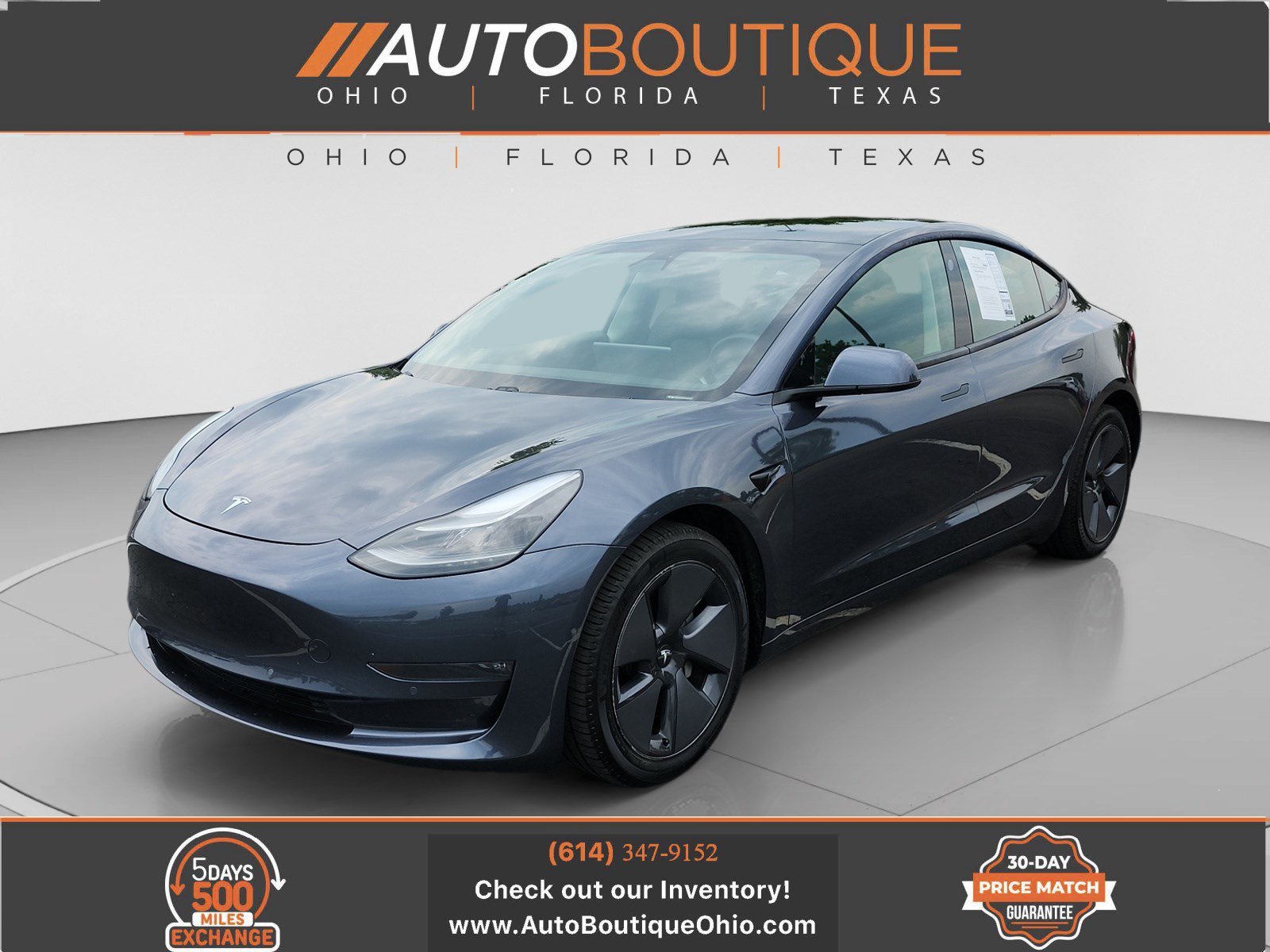 Used 2021 Tesla Model 3 Long Range AWD/4WD image 1