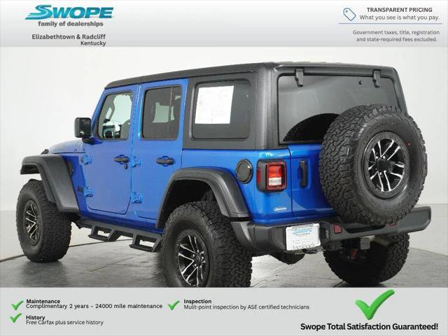 Certified 2025 Jeep Wrangler Unlimited Sport AWD/4WD image 5