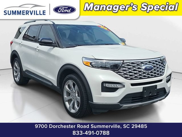 Certified 2020 Ford Explorer Platinum w/ Premium Technology Package