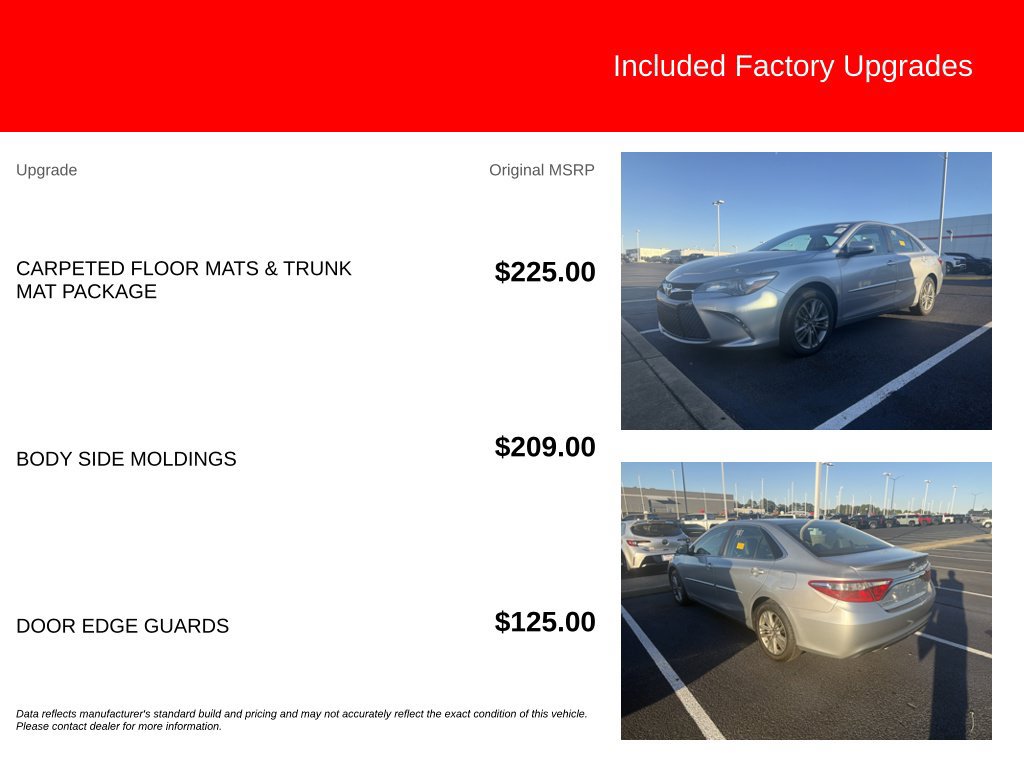 Used 2017 Toyota Camry SE FWD image 5