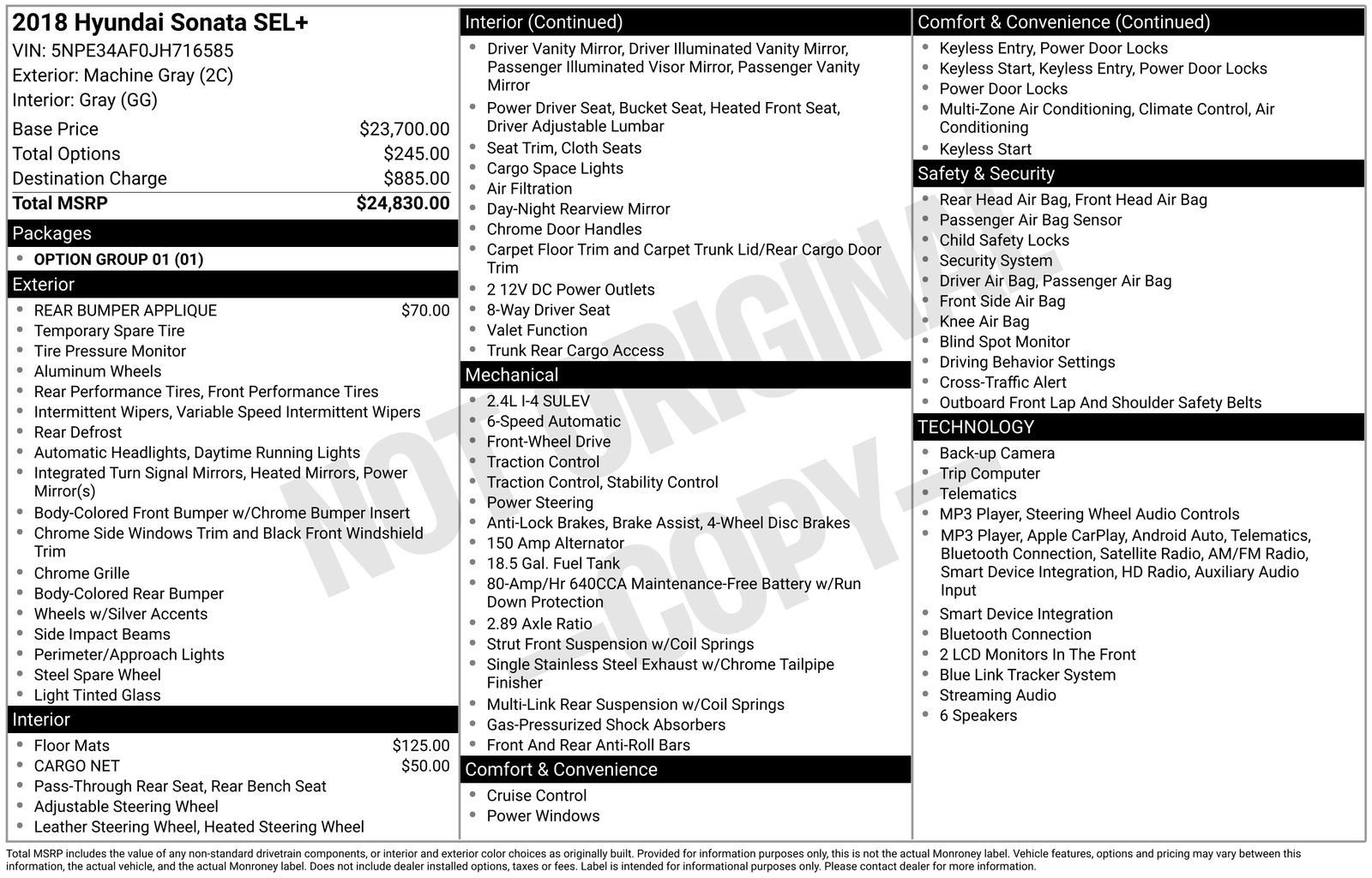 Used 2018 Hyundai Sonata SEL image 6