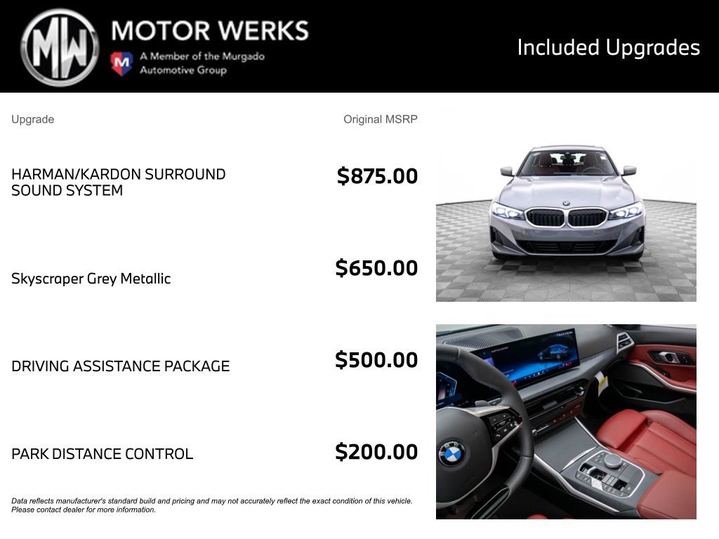 Used 2025 BMW 330i xDrive 330i xDrive w/ Driving Assistance Package video 4