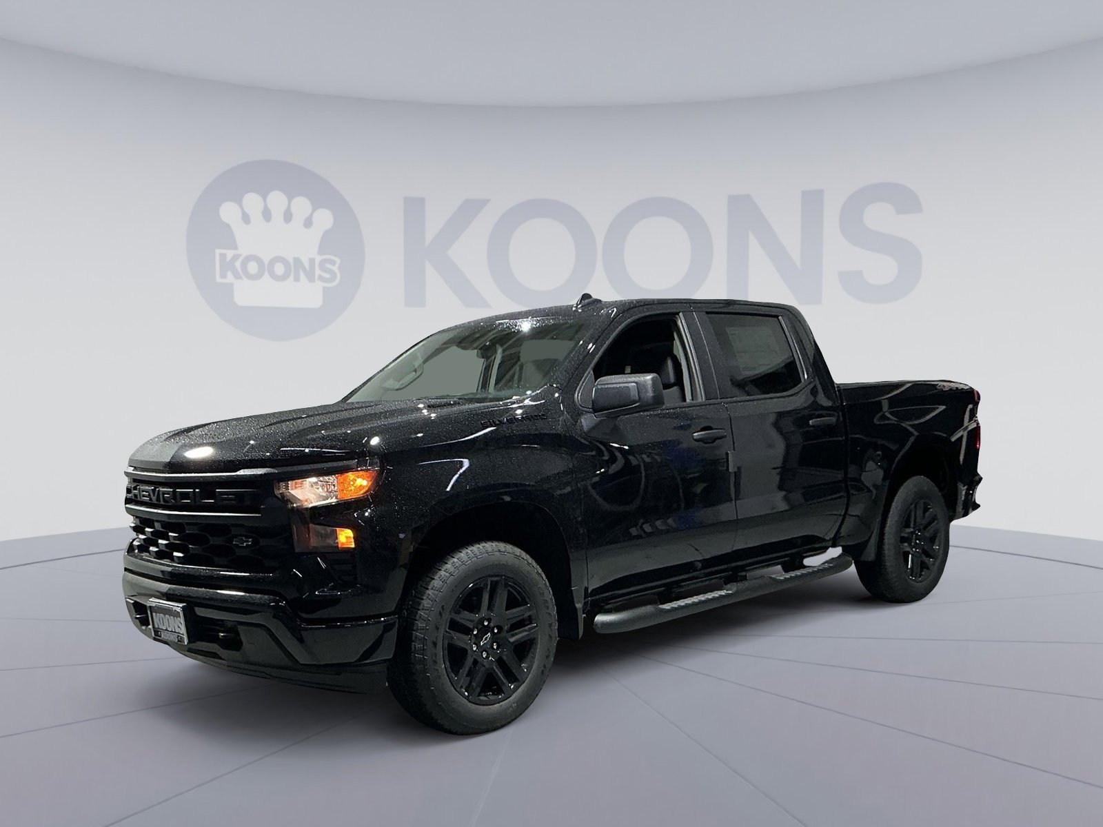 New 2026 Chevrolet Silverado 1500 Custom w/ Turbomax Blackout Package image 1
