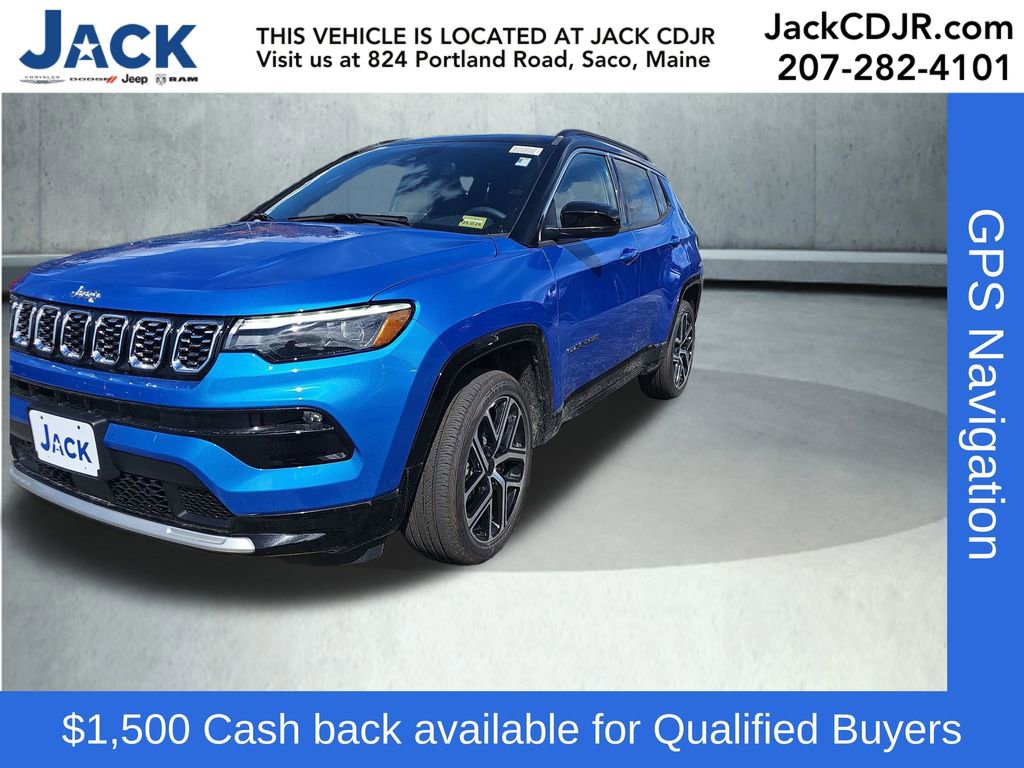 New 2025 Jeep Compass Limited w/ Elite Group