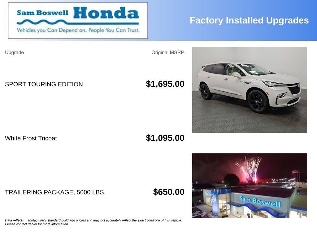 Used 2023 Buick Enclave Essence w/ Sport Touring Edition FWD image 4