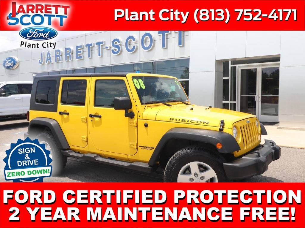 Used 2008 Jeep Wrangler Unlimited Rubicon w/ Dual Top Group