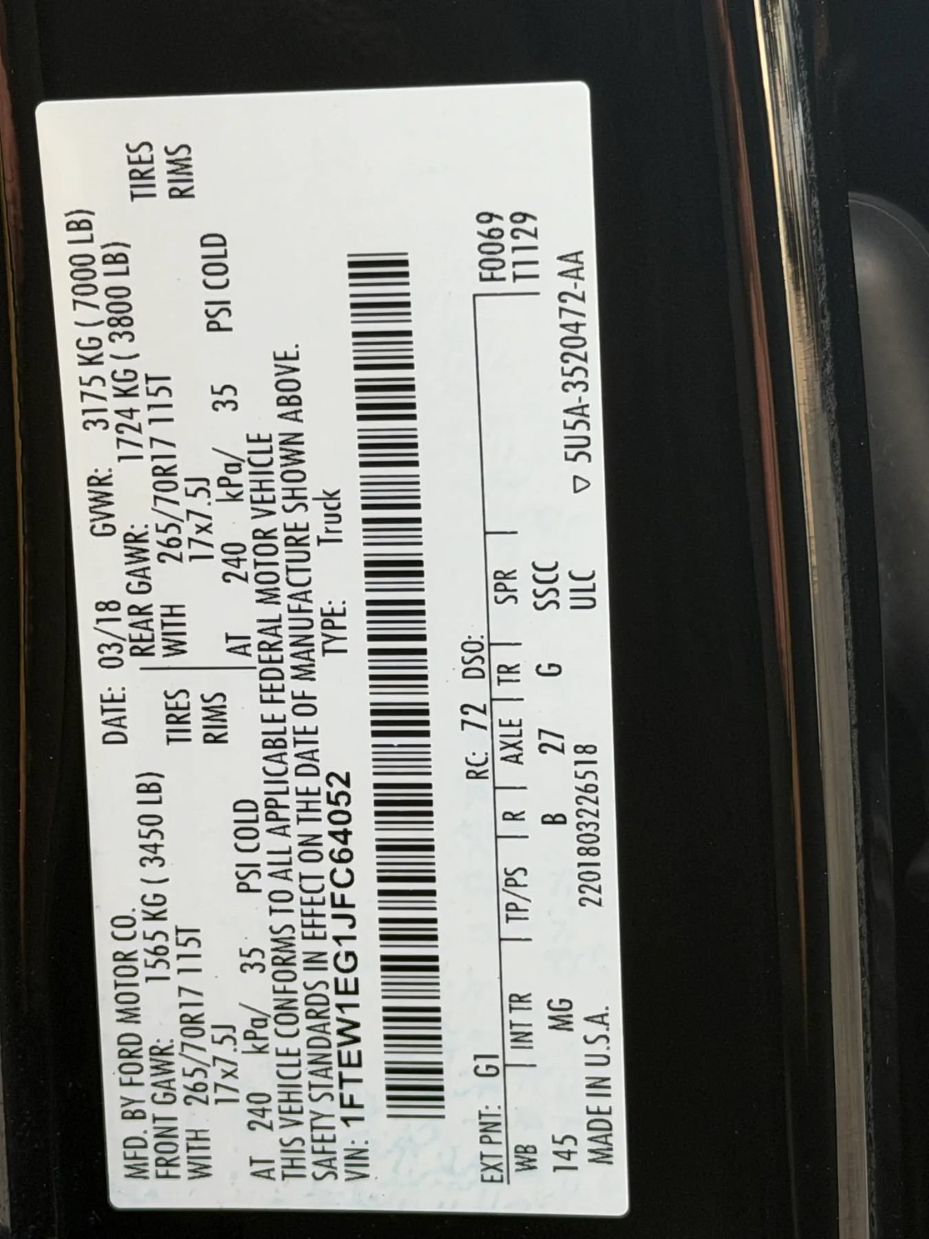 Used 2018 Ford F150 XLT AWD/4WD image 17