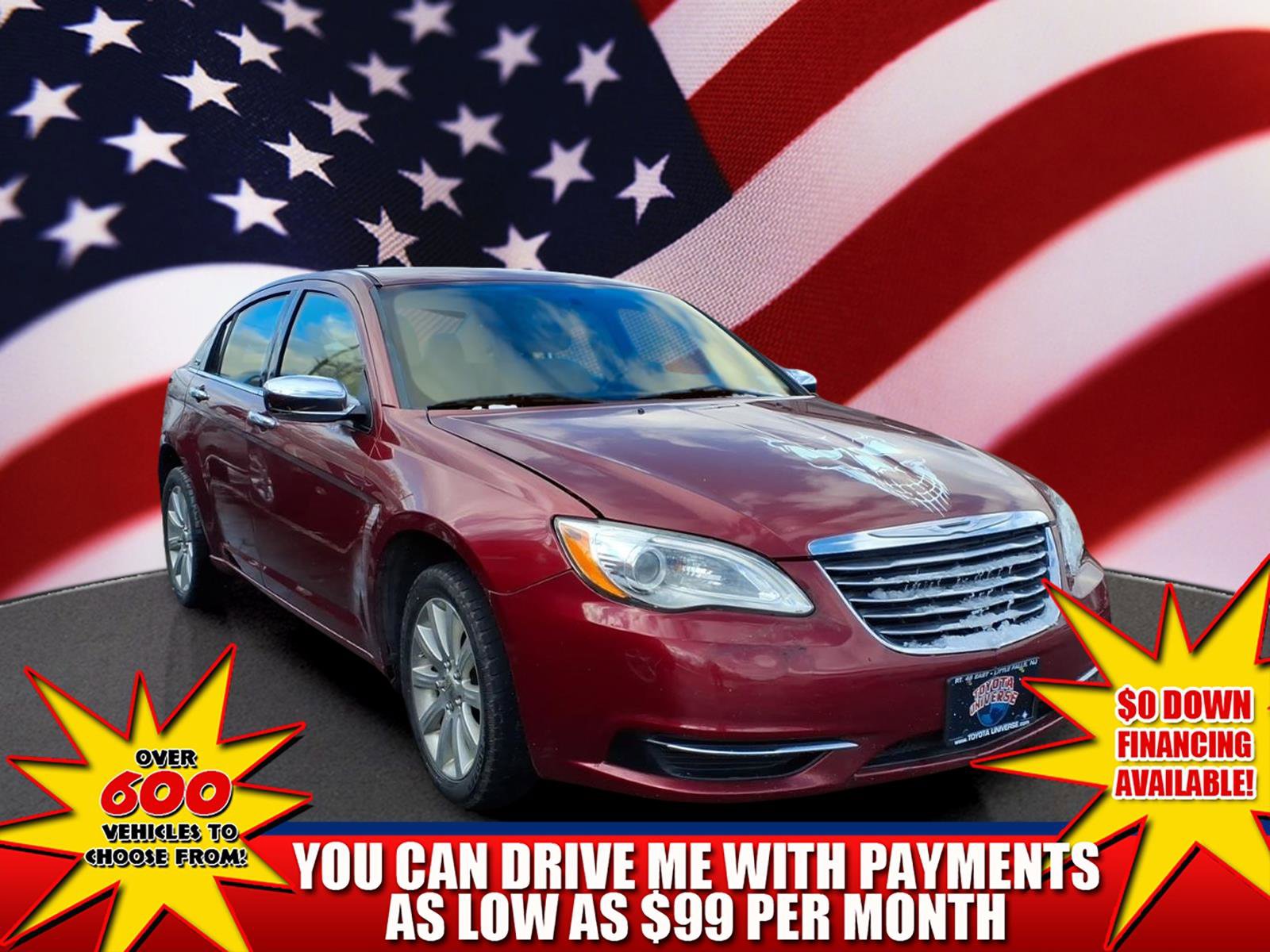 Used 2013 Chrysler 200 Touring w/ Cold Weather Group image 1