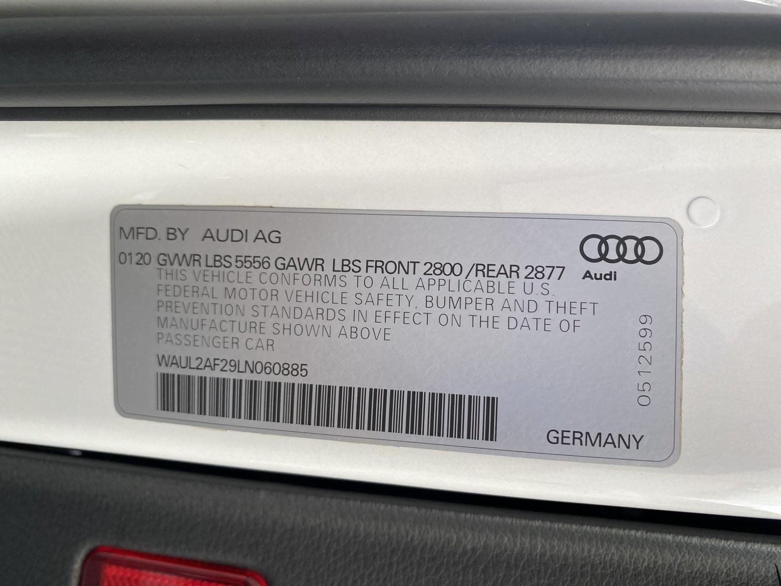Used 2020 Audi A6 3.0T Premium Plus w/ Premium Plus Package AWD/4WD image 31