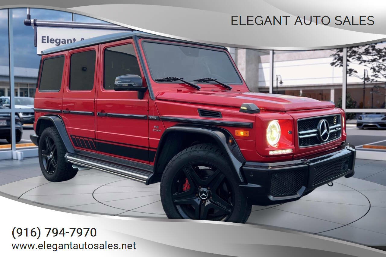 Used 2017 Mercedes-Benz G 63 AMG 4MATIC image 1
