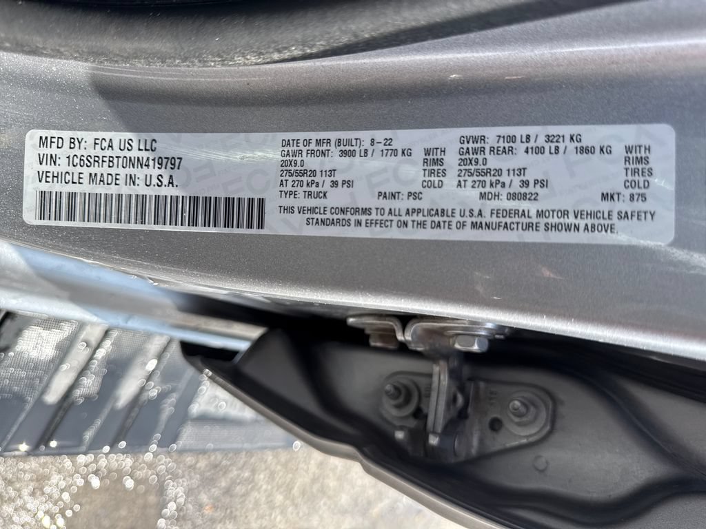 Certified 2022 RAM 1500 Big Horn AWD/4WD image 42