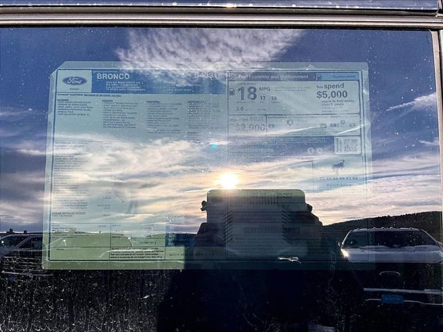 New 2025 Ford Bronco Big Bend w/ Black Diamond Package image 15