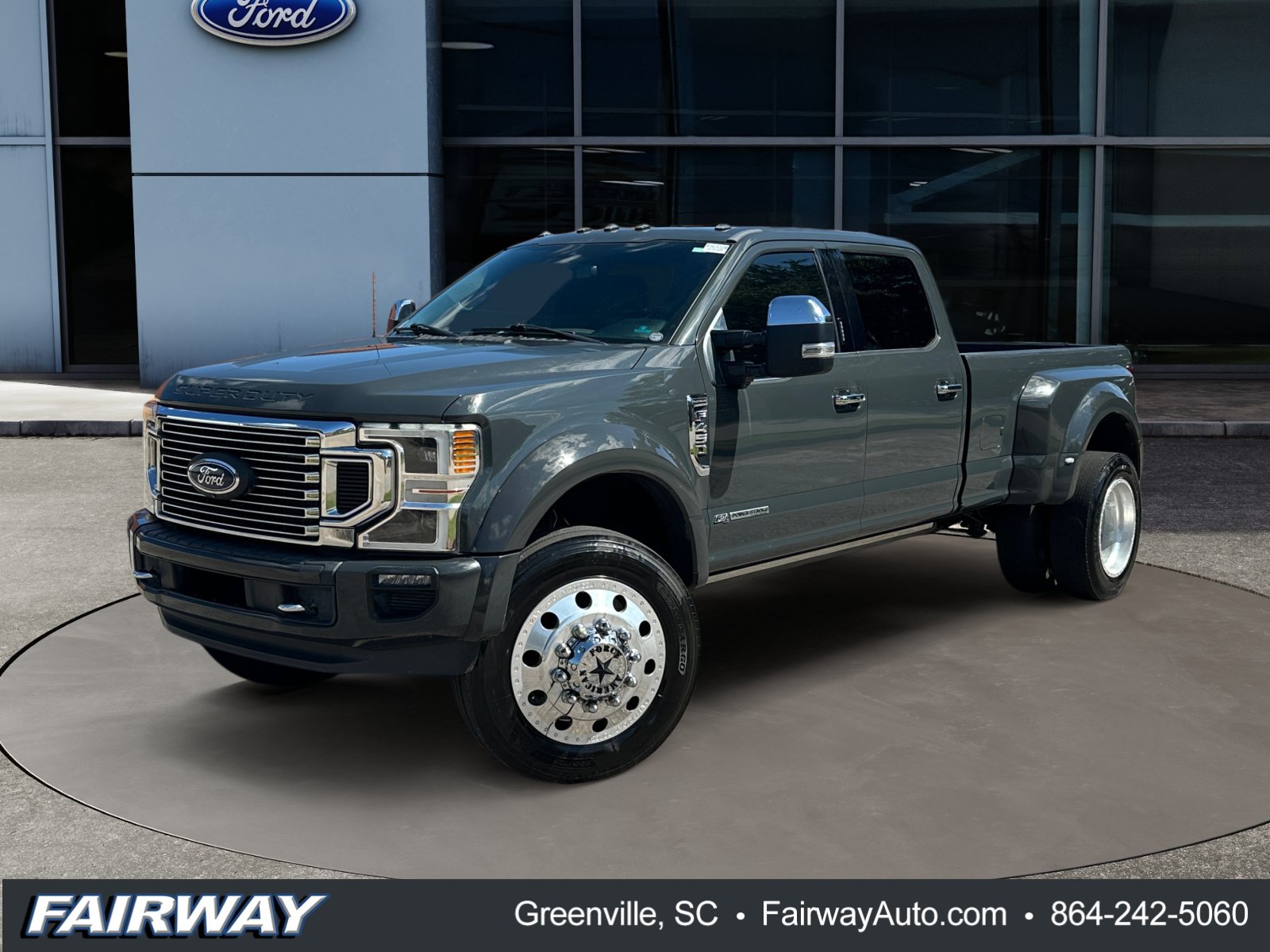 Used 2021 Ford F450 Platinum w/ FX4 Off-Road Package AWD/4WD image 1