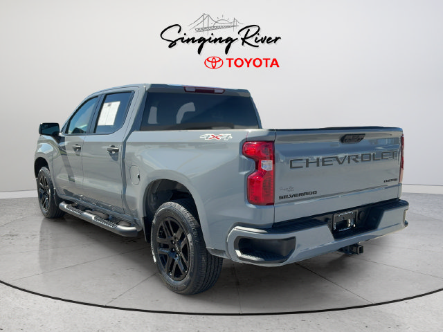 Used 2024 Chevrolet Silverado 1500 Custom w/ Turbomax Blackout Package AWD/4WD image 5