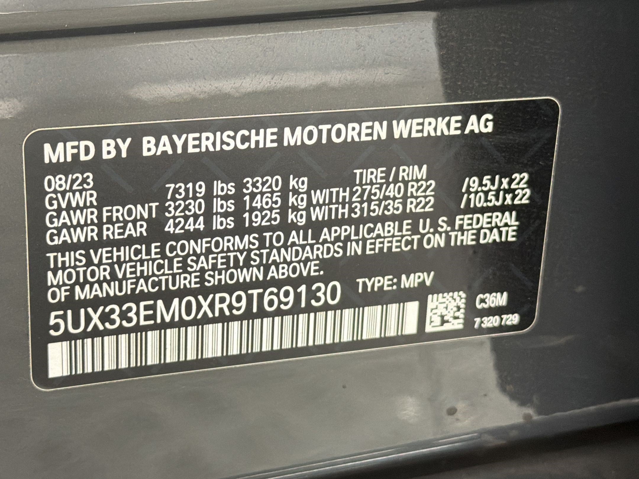 Certified 2024 BMW X7 M60i w/ Executive Package AWD/4WD image 17