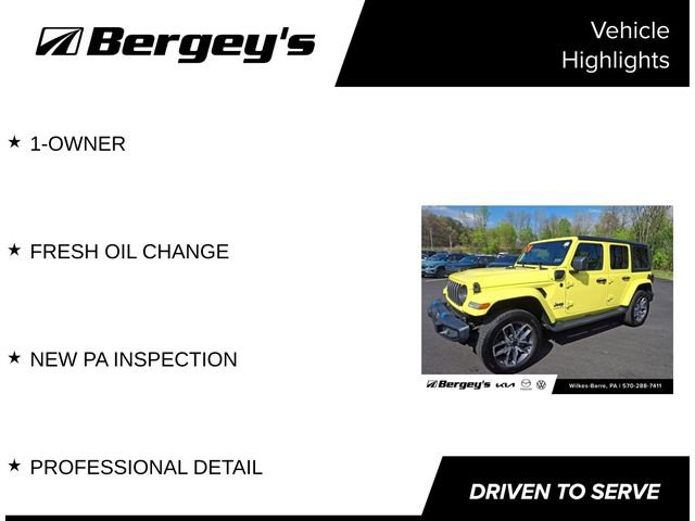 Used 2024 Jeep Wrangler Unlimited w/ Convenience Group image 4