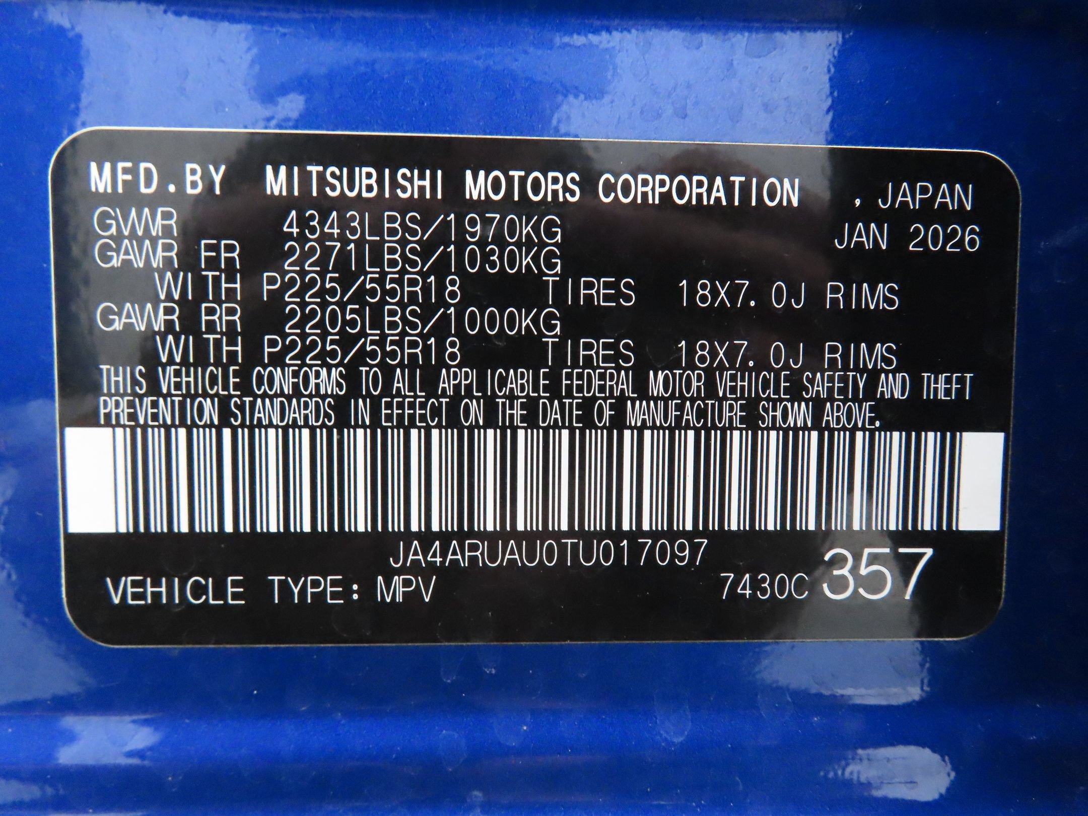 Used 2026 Mitsubishi Outlander Sport ES AWD/4WD image 27