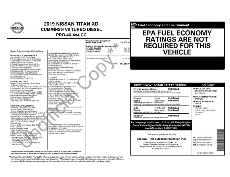 Used 2019 Nissan Titan PRO-4X image 2