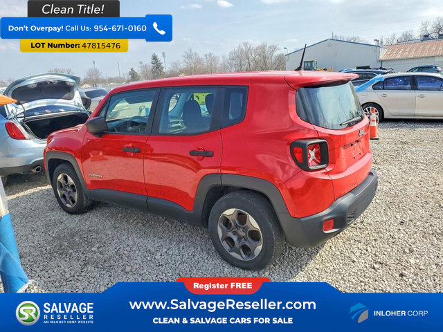 Used 2015 Jeep Renegade Sport w/ Power & Air Group FWD image 3