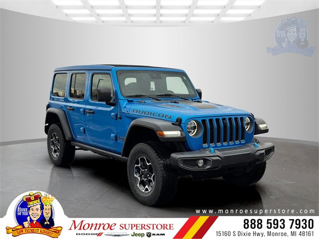 Certified 2022 Jeep Wrangler Unlimited Rubicon 4xe w/ Cold Weather Group