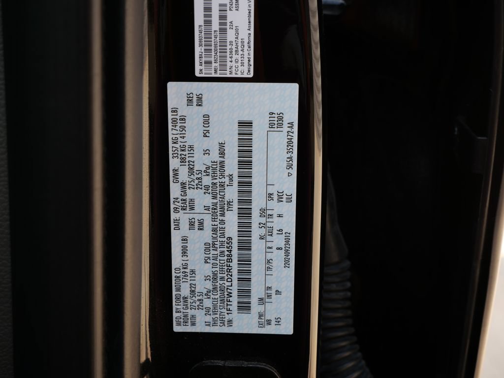Certified 2024 Ford F150 Platinum w/ Equipment Group 703A Plus AWD/4WD image 41