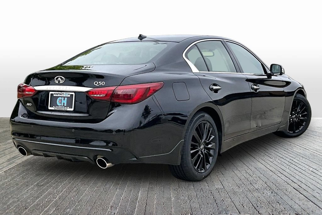 Certified 2023 INFINITI Q50 Luxe w/ Cargo Package AWD/4WD image 9