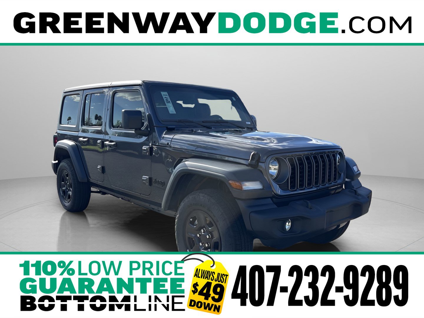 New 2026 Jeep Wrangler Sport image 1