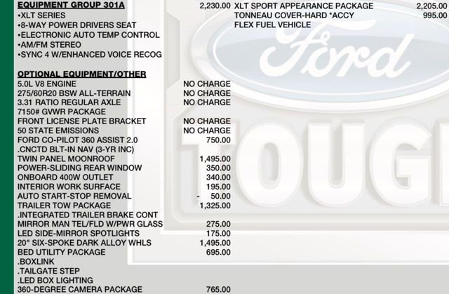 Used 2022 Ford F150 XLT w/ Equipment Group 301A Mid image 20