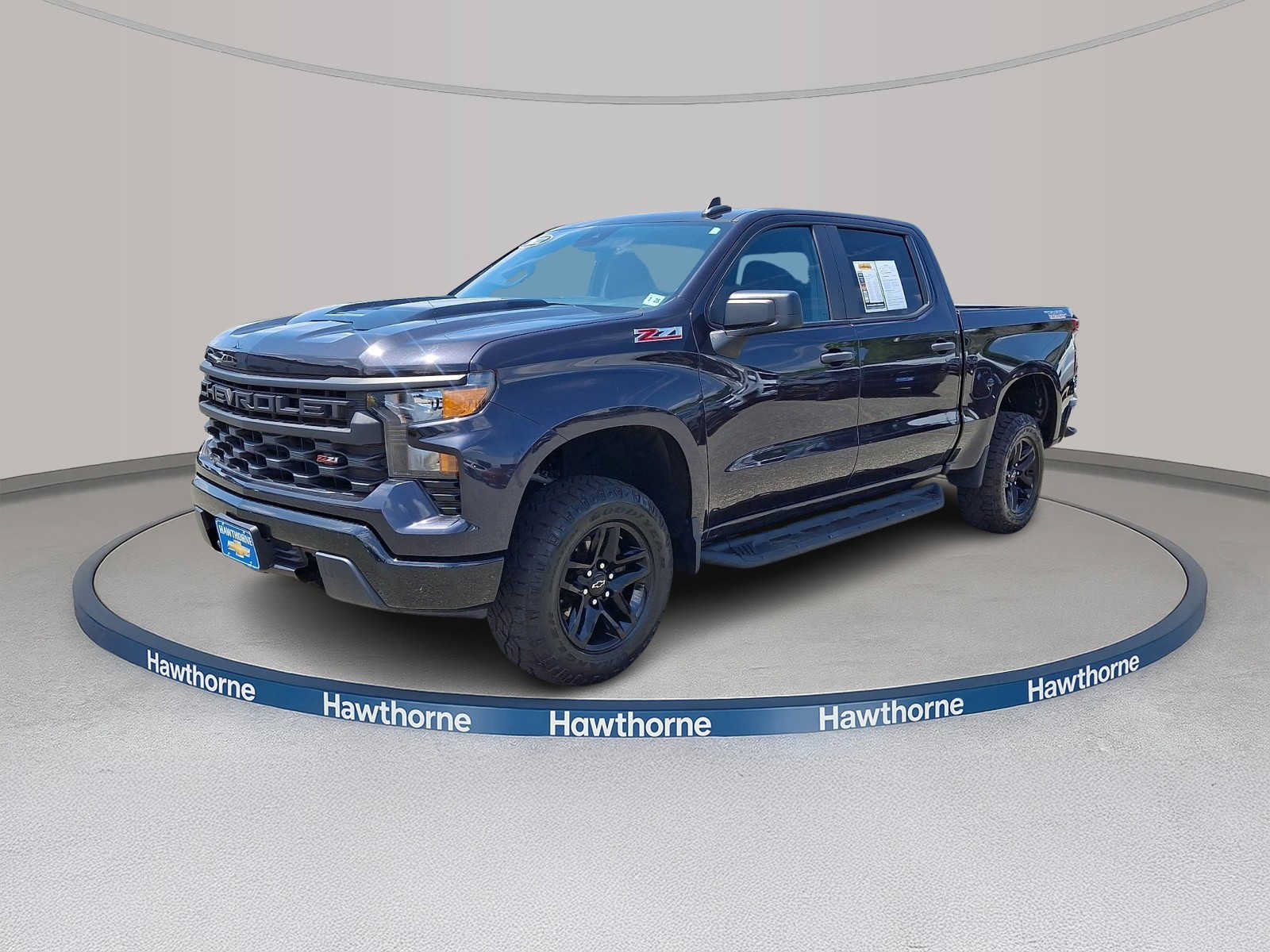 Certified 2022 Chevrolet Silverado 1500 Custom Trail Boss AWD/4WD image 3