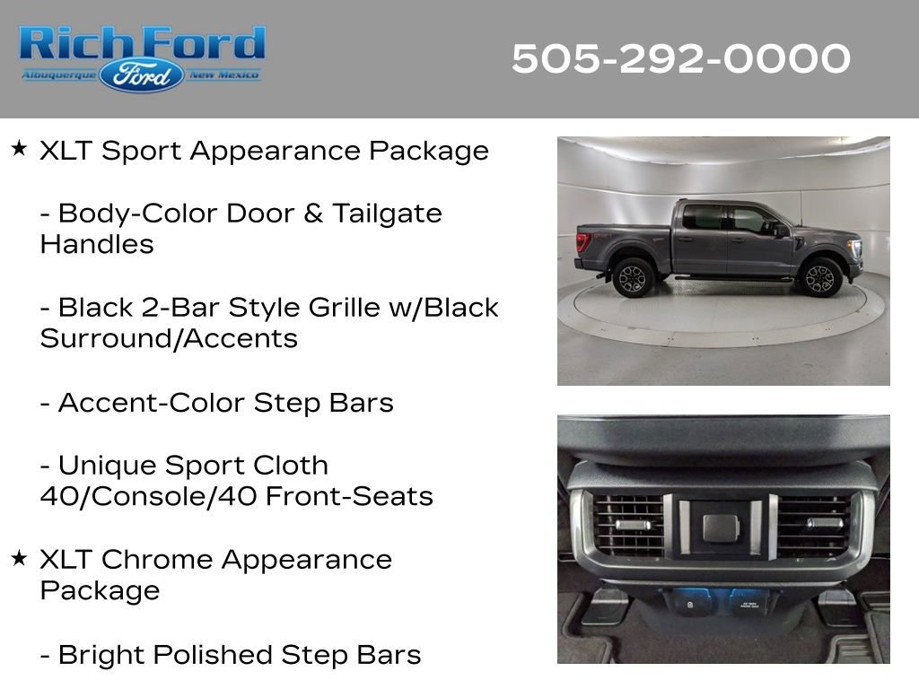 Used 2023 Ford F150 XLT w/ Equipment Group 302A High image 27