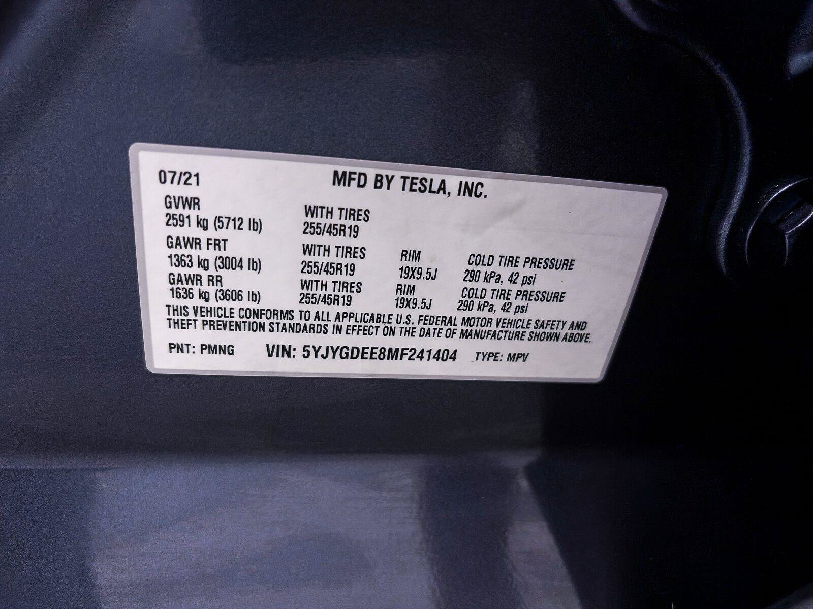 Used 2021 Tesla Model Y Long Range AWD/4WD image 34