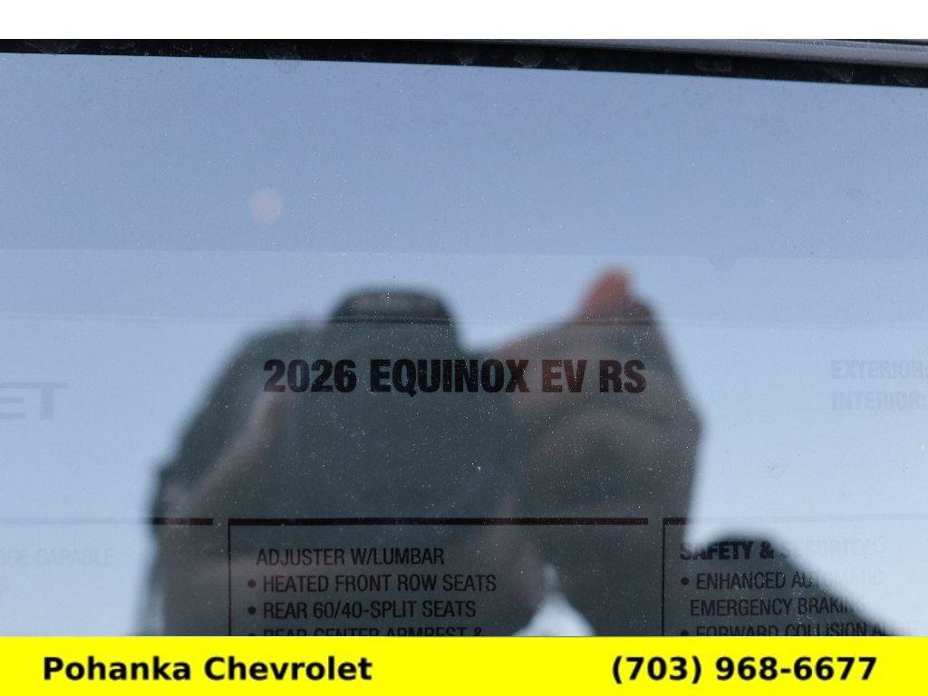 New 2026 Chevrolet Equinox EV RS FWD image 28