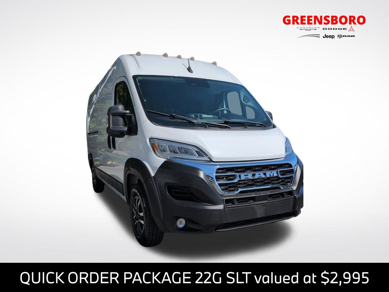 Used 2024 RAM ProMaster 2500 w/ Quick Order Package 22G SLT