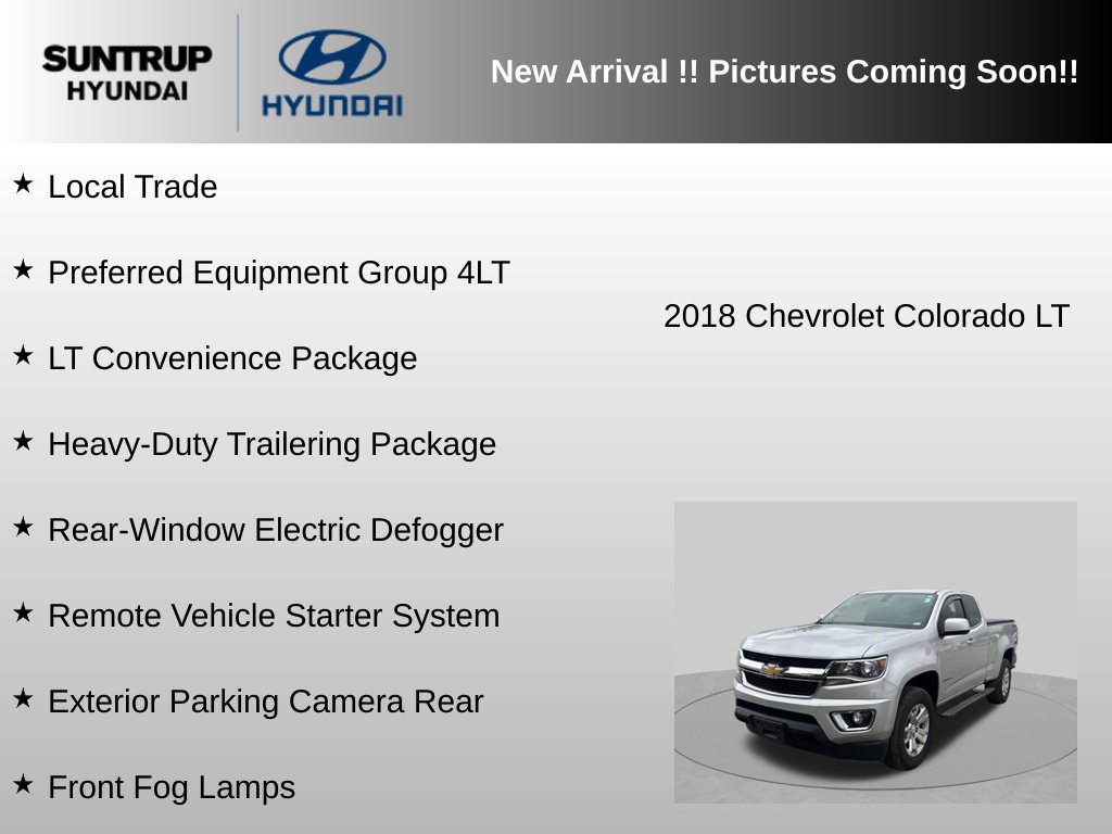 Used 2018 Chevrolet Colorado LT w/ LT Convenience Package AWD/4WD image 6