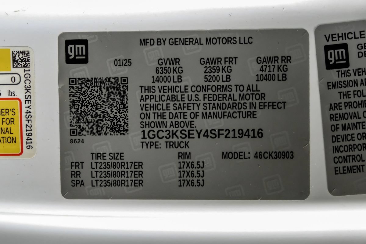 Used 2025 Chevrolet Silverado 3500 W/T AWD/4WD image 52