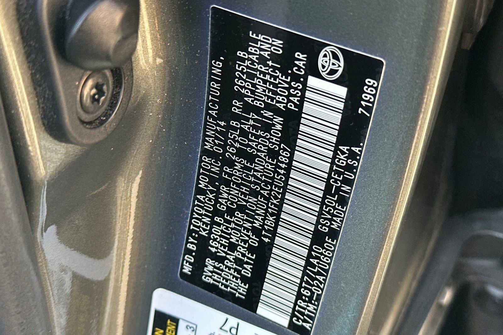 Used 2014 Toyota Camry XLE FWD image 28