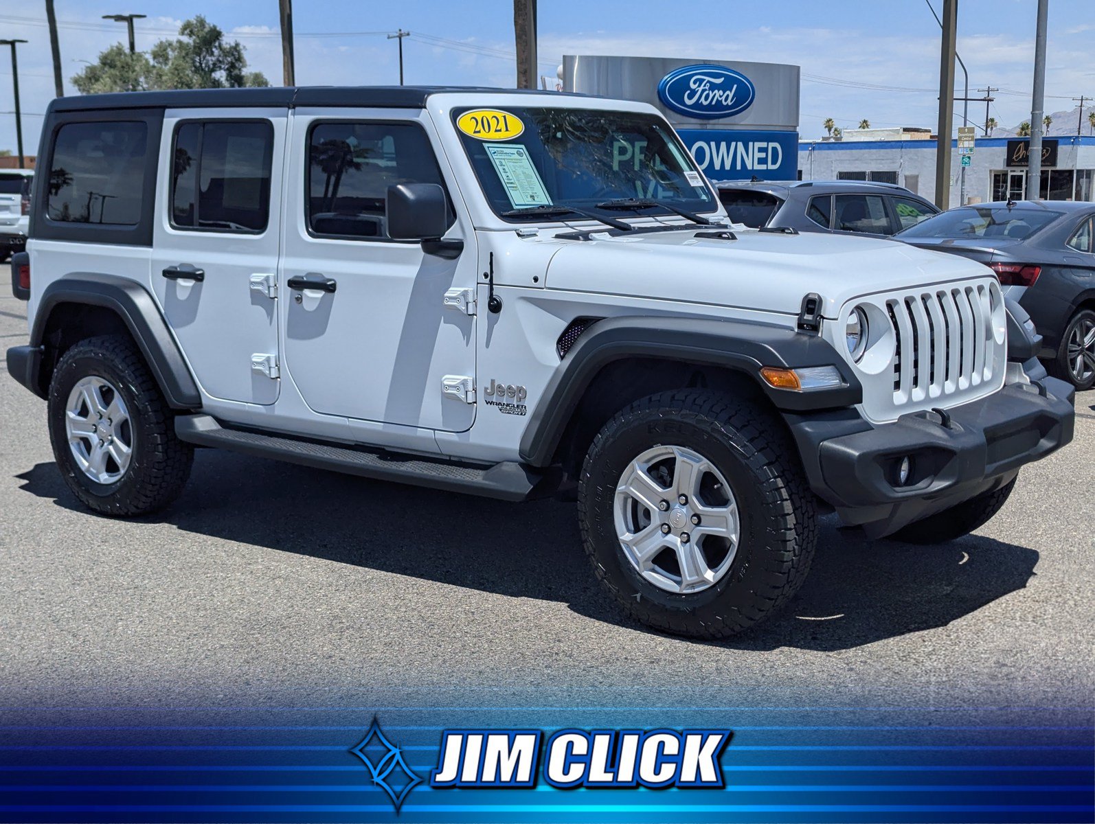 Used 2021 Jeep Wrangler Unlimited Sport AWD/4WD image 1