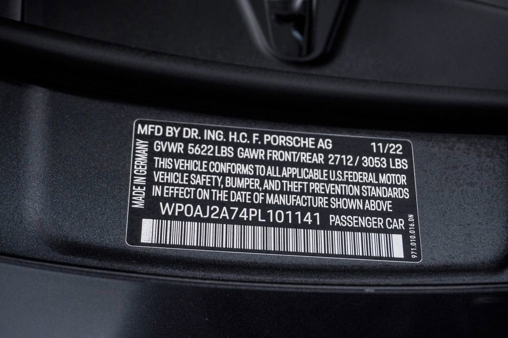 Certified 2023 Porsche Panamera 4 Platinum Edition image 30