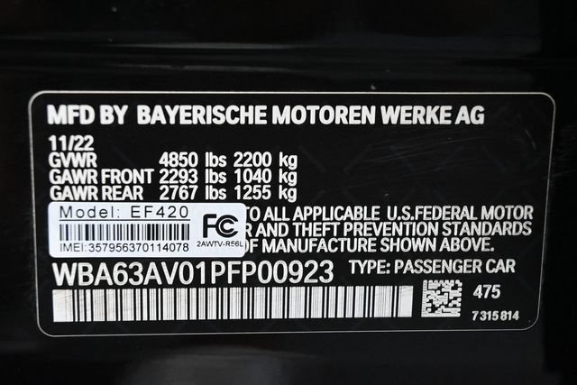 Used 2023 BMW 430i Gran Coupe w/ Premium Package RWD image 25