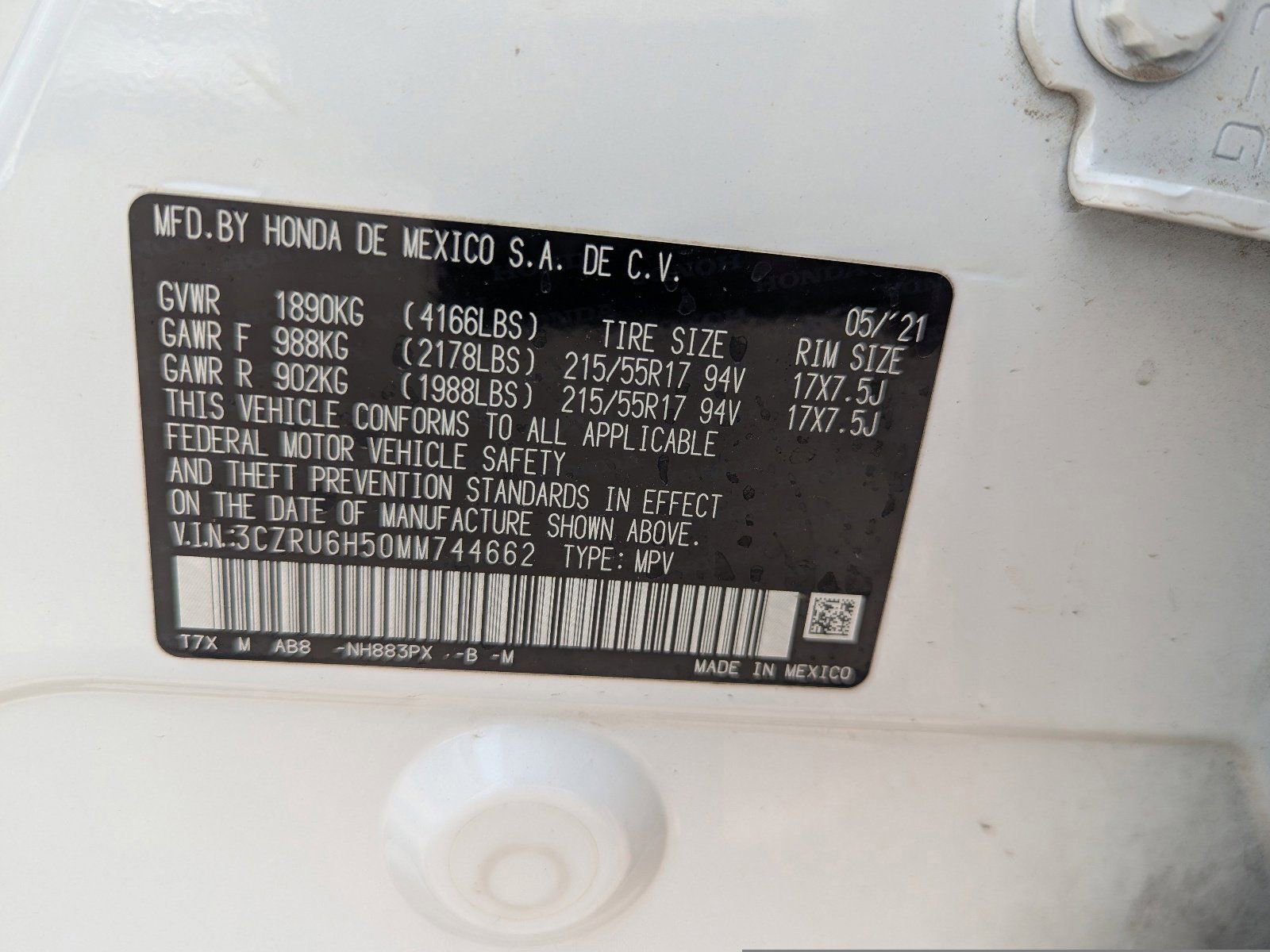 Used 2021 Honda HR-V EX image 34
