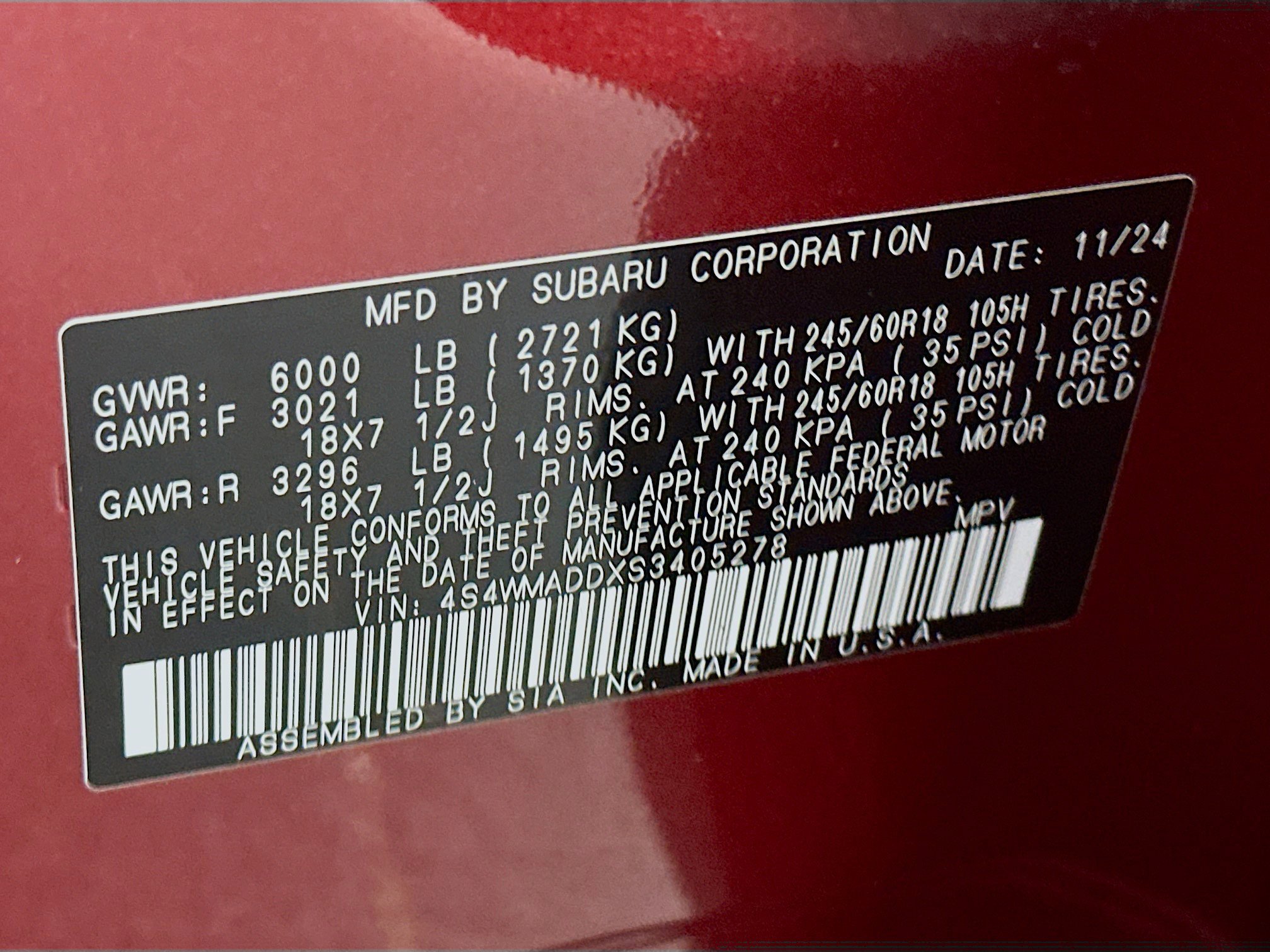 Used 2025 Subaru Ascent Premium image 12