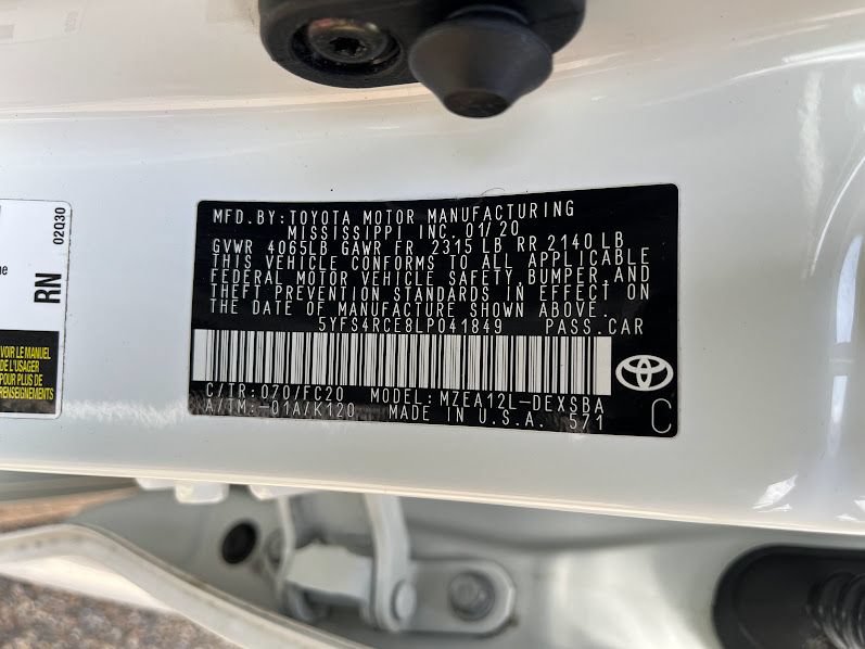 Used 2020 Toyota Corolla SE FWD image 7