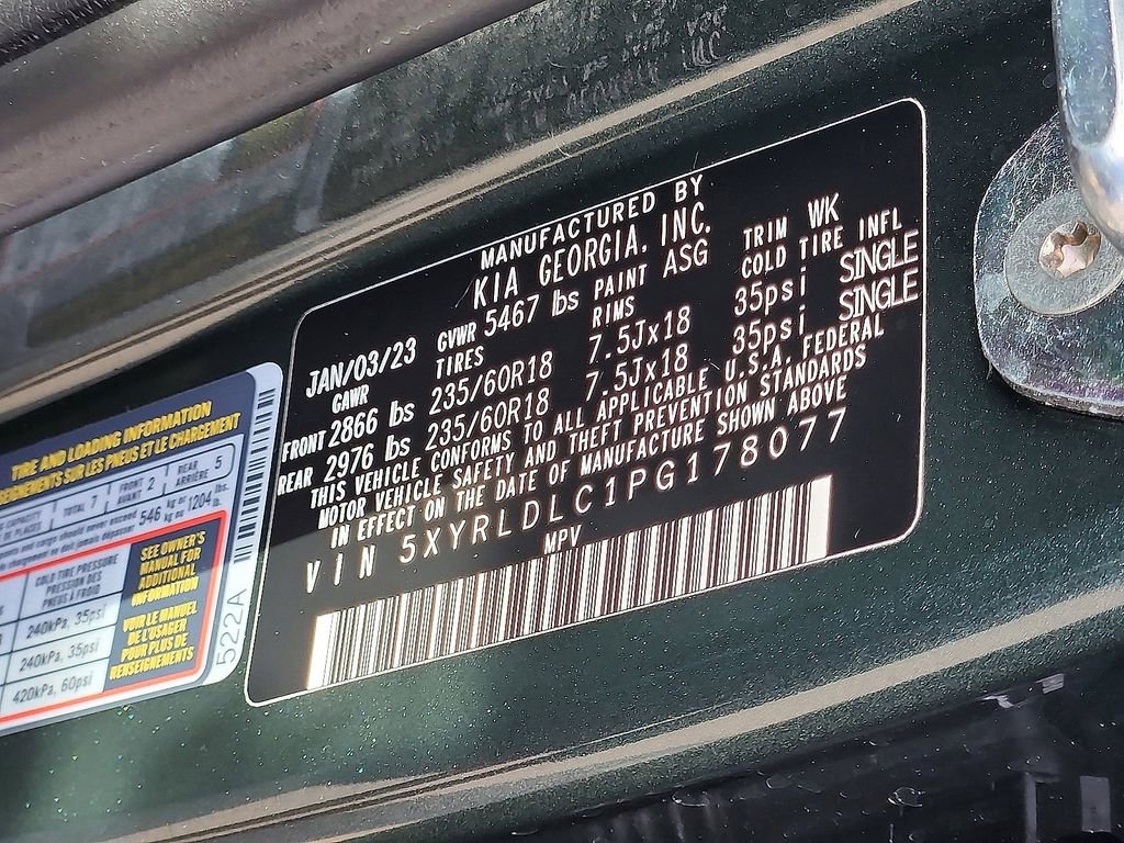 Certified 2023 Kia Sorento S w/ Panoramic Sunroof Package image 26